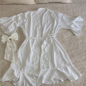 Bridal White Women's Robe